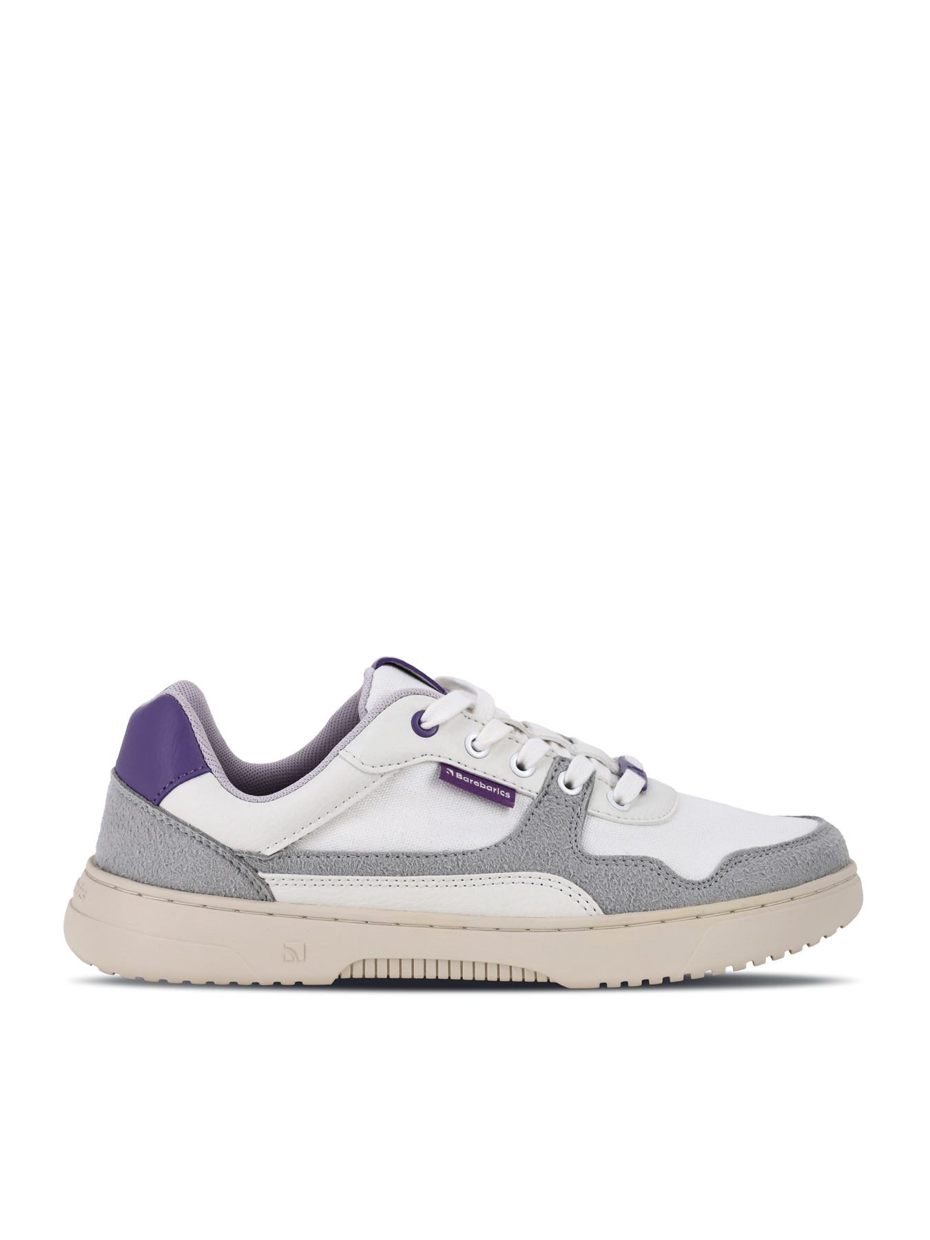 Barefoot Sneakers Barebarics Zing - White & Purple